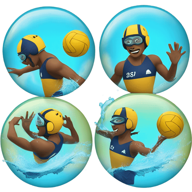 waterpolo player emoji