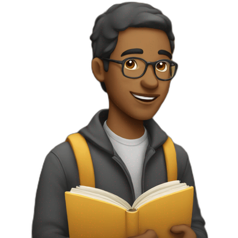 Book seller emoji