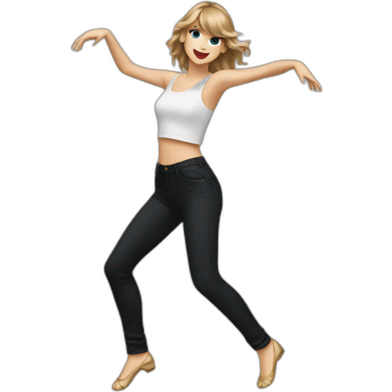 taylor swift dancing emoji