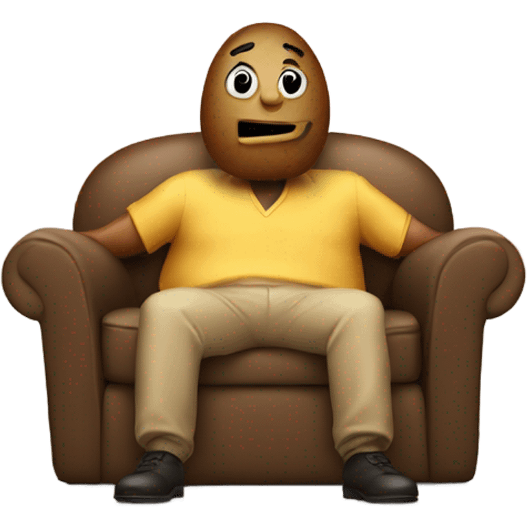 Couch potato emoji