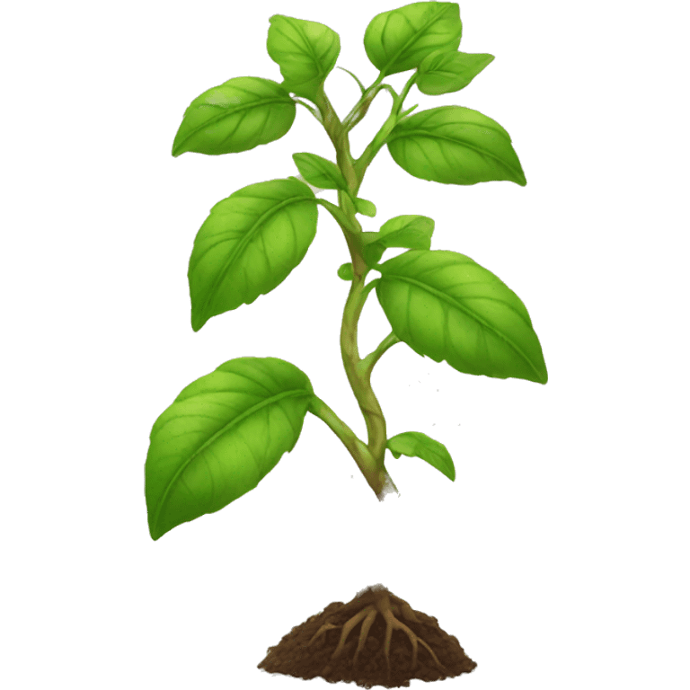 plant growing from a branch emoji