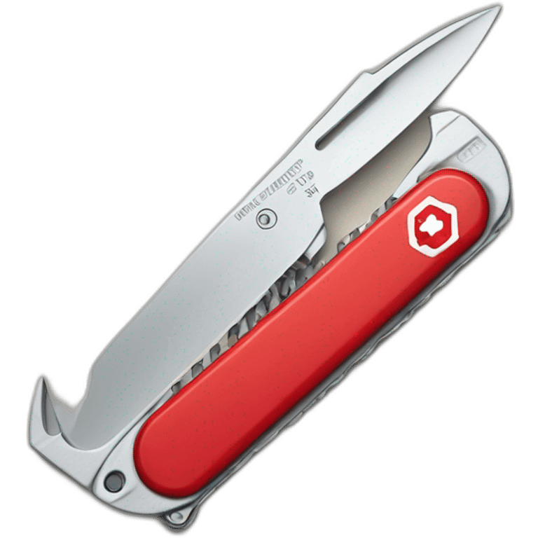 swiss army knife with one blade emoji