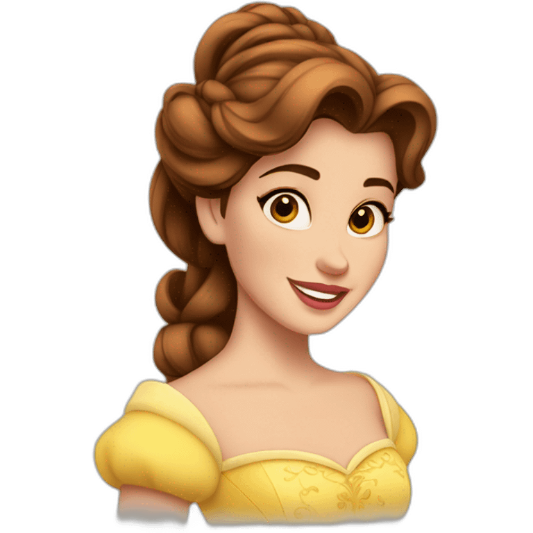 Disney’s Belle emoji