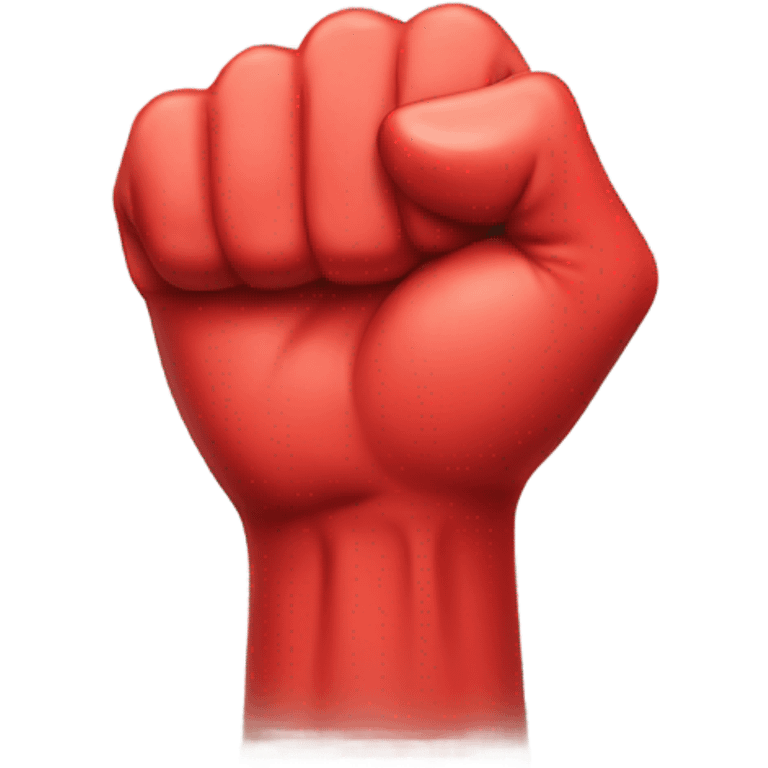 red fist emoji