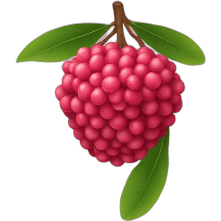 lychee emoji