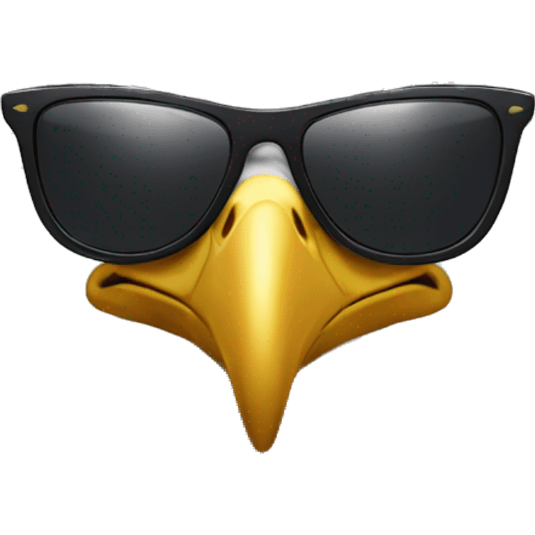 Eagle with sunglasses  emoji