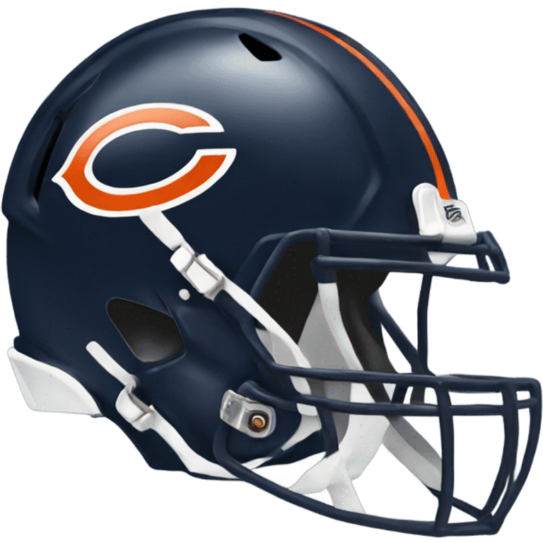 Chicago bears helmet emoji