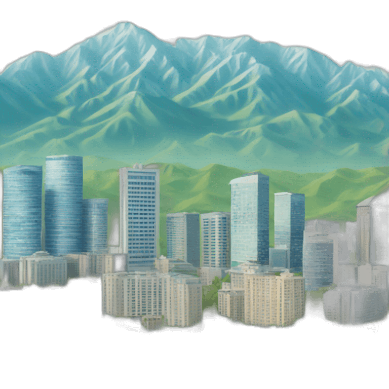 Almaty city emoji