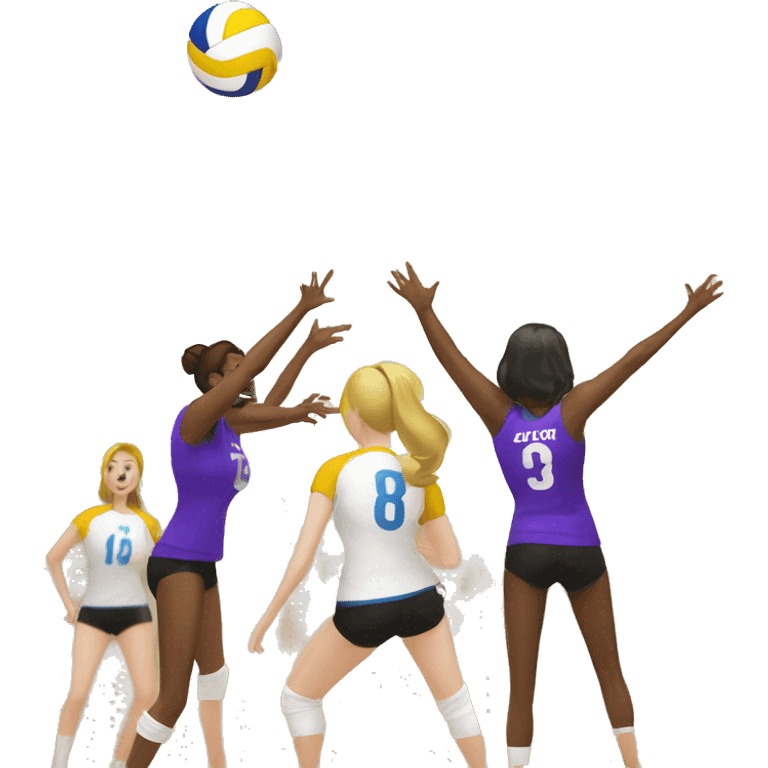 Good luck volleyball game  emoji