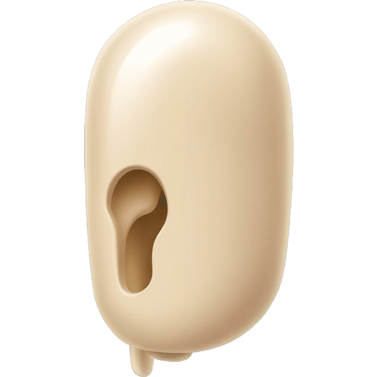 beige protective music earplugs  emoji