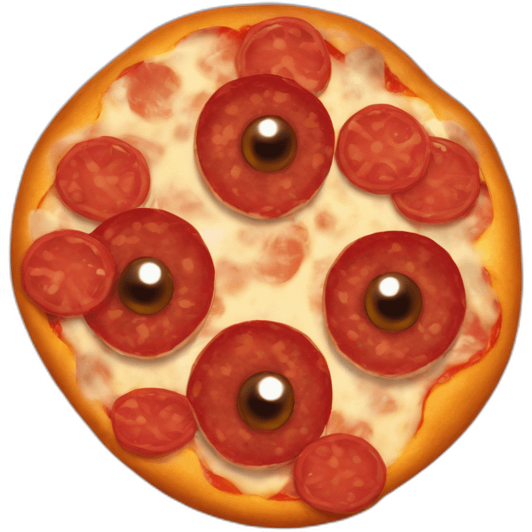 pepperoni eyes emoji