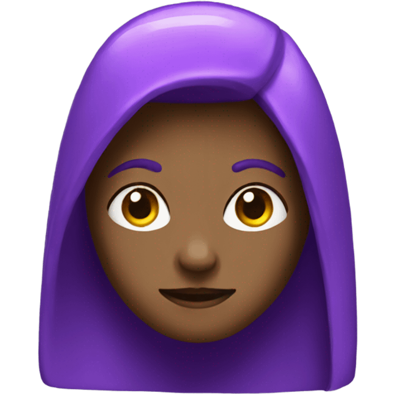 Purple  emoji