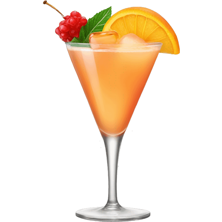 Bellini cocktail  emoji