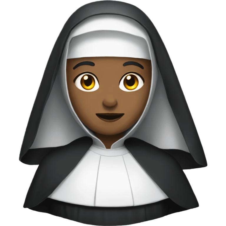 The nun emoji