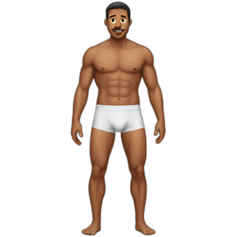 men wearing only underwear emoji