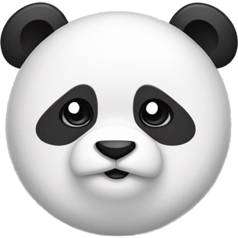 panda in a napy emoji