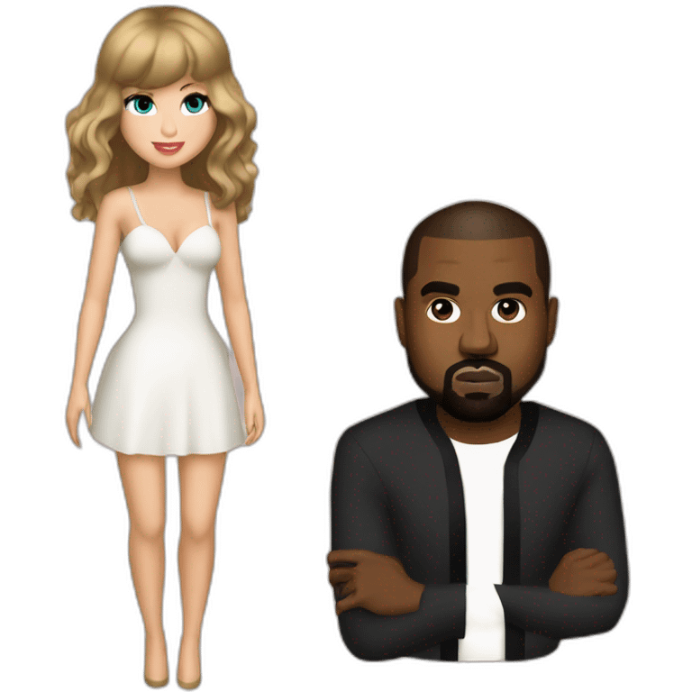 kanye grammys taylor swift emoji