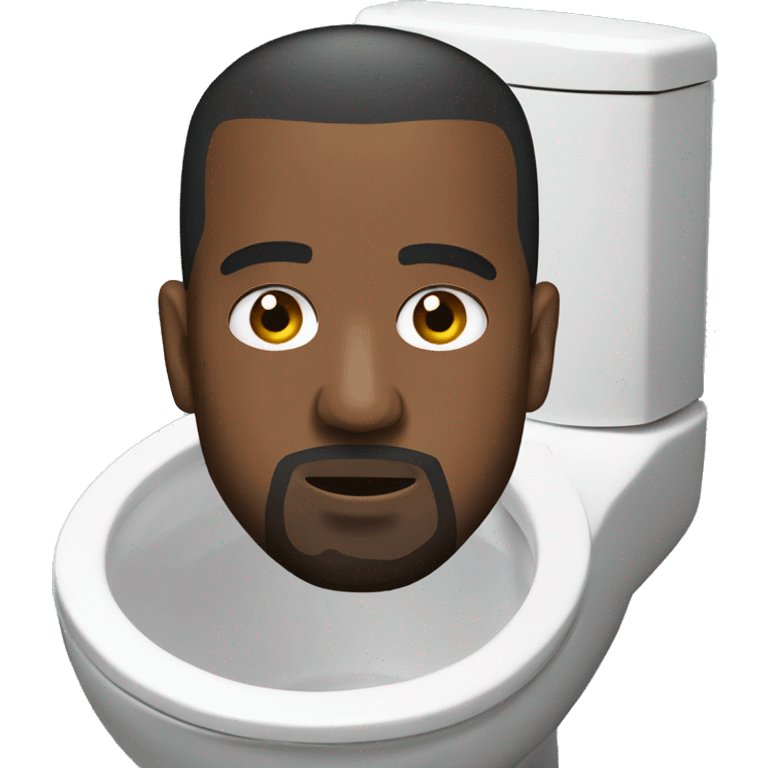 Kanye west skibidi toilet emoji