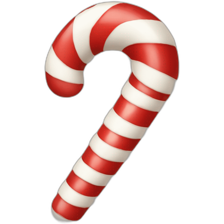 Christmas candy cane emoji