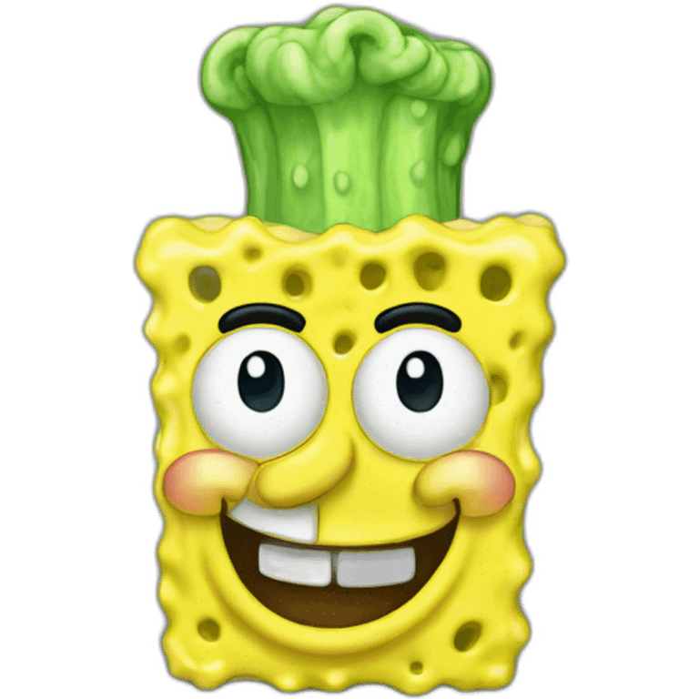 Sponge bob yellow emoji