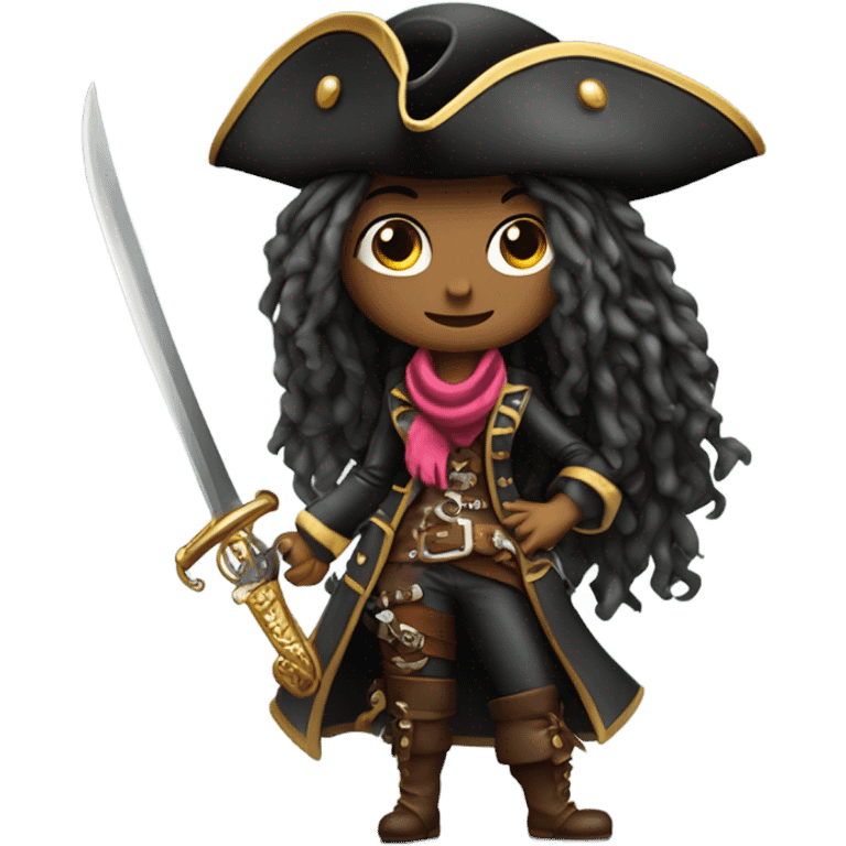 female pirate gorgeous emoji