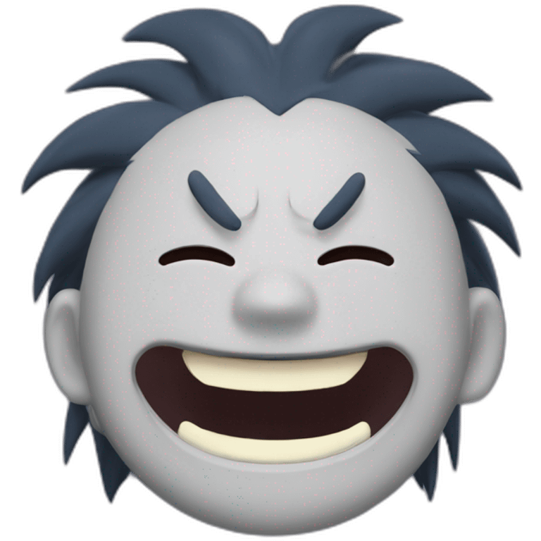 Madara Uchiha laughing emoji