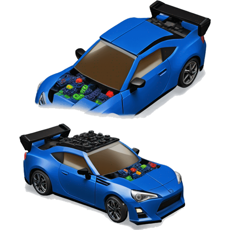  Blueberry Lego Scion FR-S  emoji