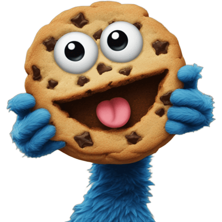 Cookie Monster new year  emoji