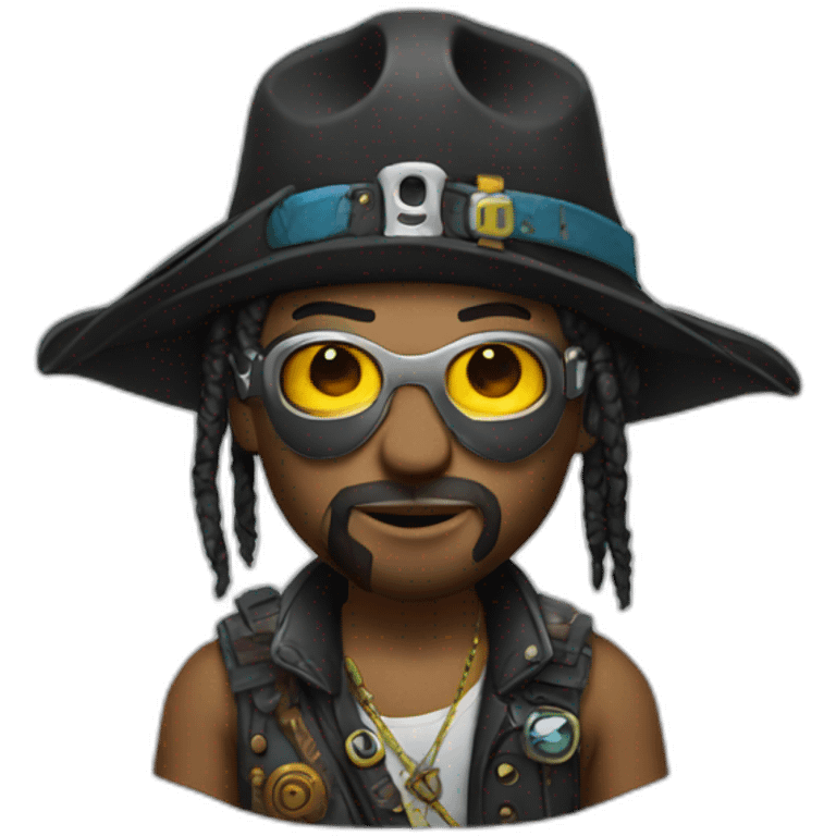 cyberpunk-hippie-pirate emoji