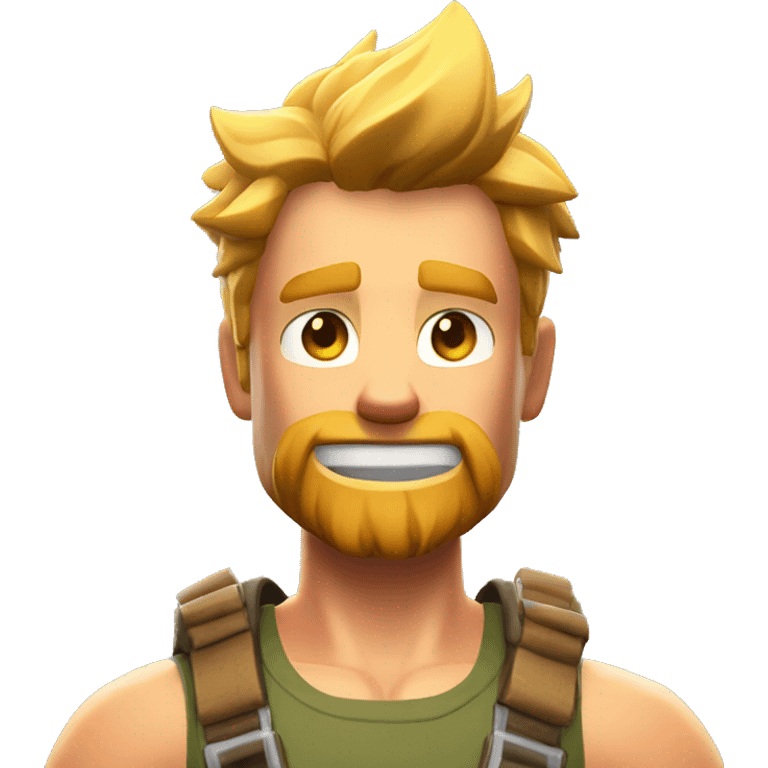 Muscular Fortnite Jonesy emoji