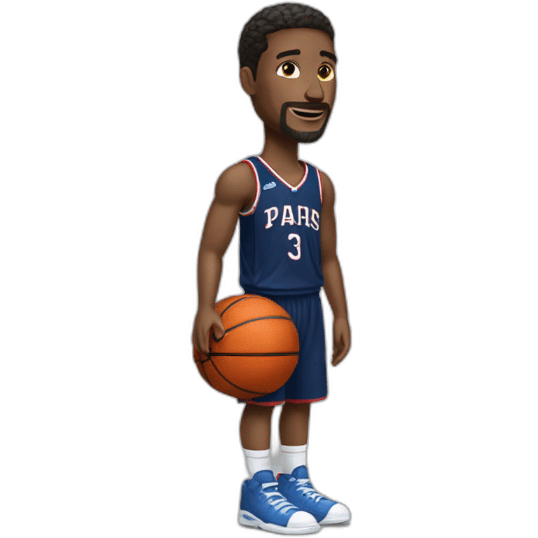 Basketball people in Paris emoji