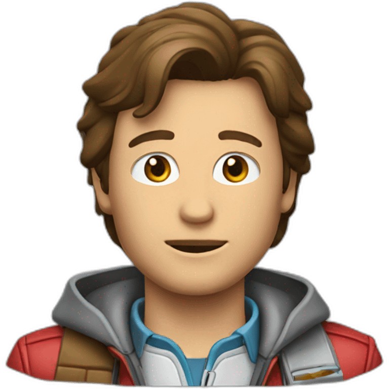 Marty Mcfly emoji