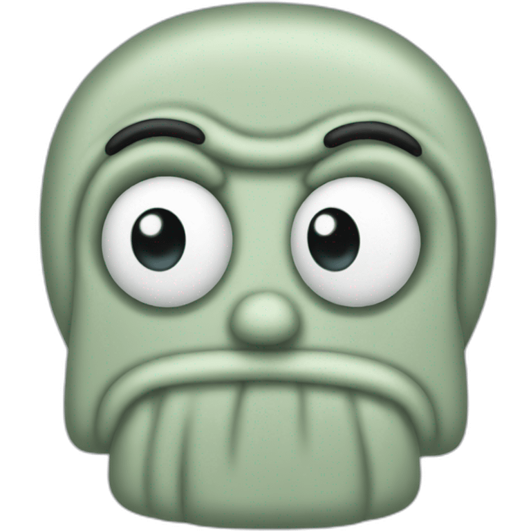 Squidward emoji