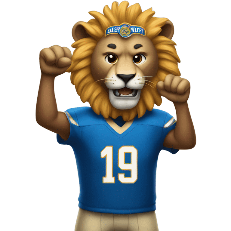 Lions fan crying emoji