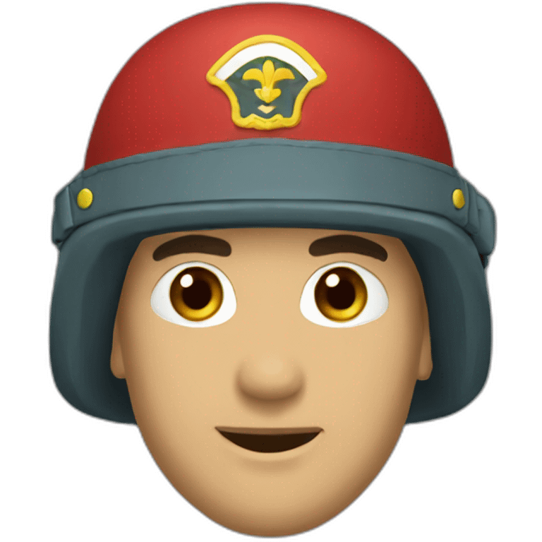 parachutiste militaire emoji