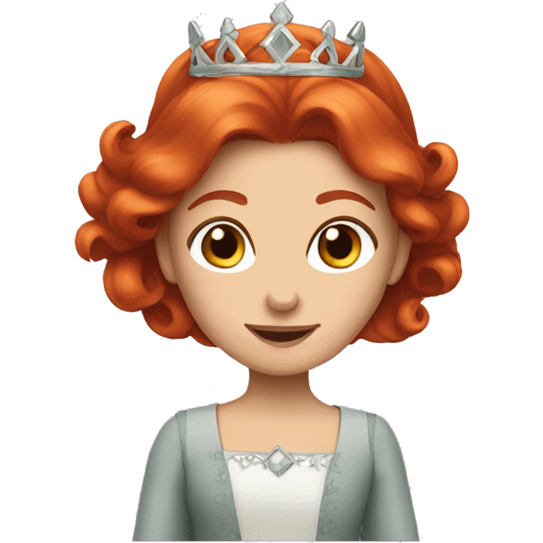 Redhead Princess  emoji