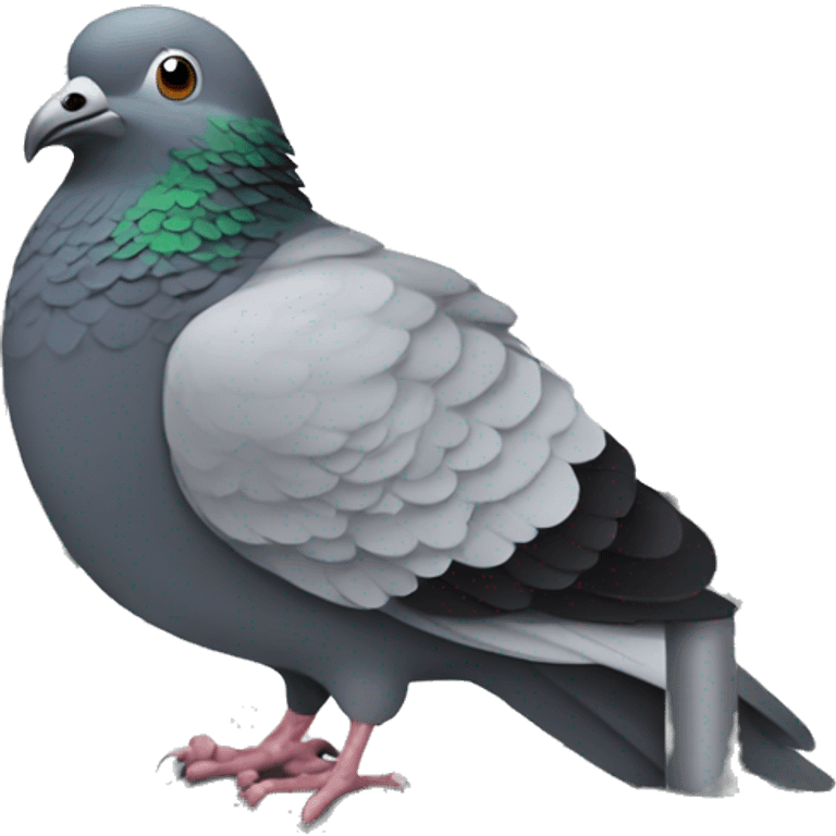 pigeon in prison emoji