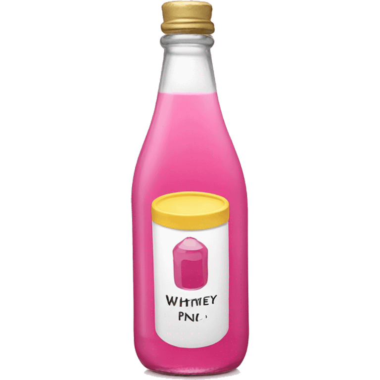 Bottle of Pink Whitney emoji