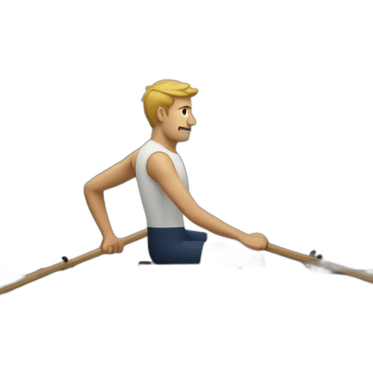 rowing man emoji