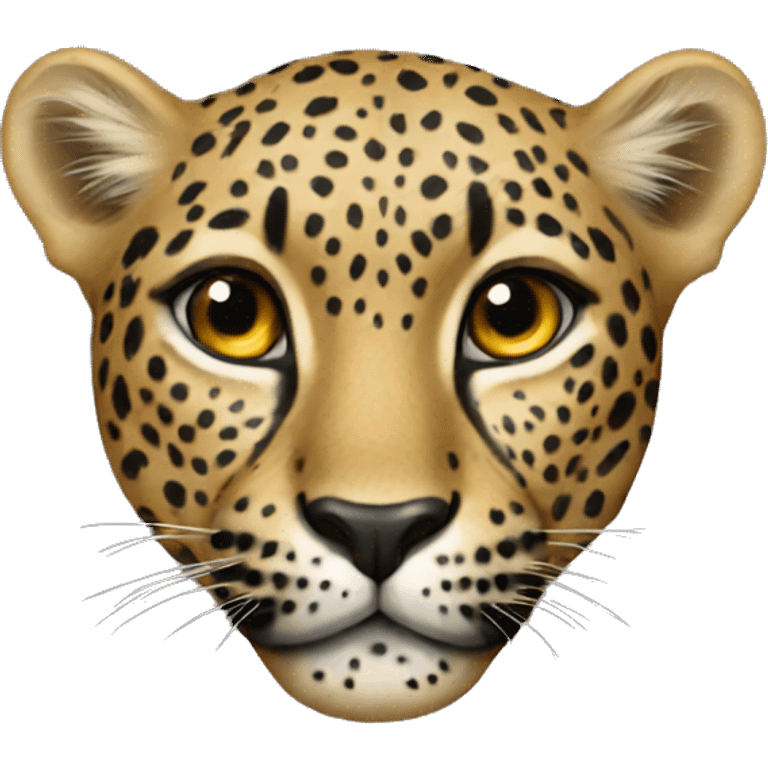 leopard heart  emoji