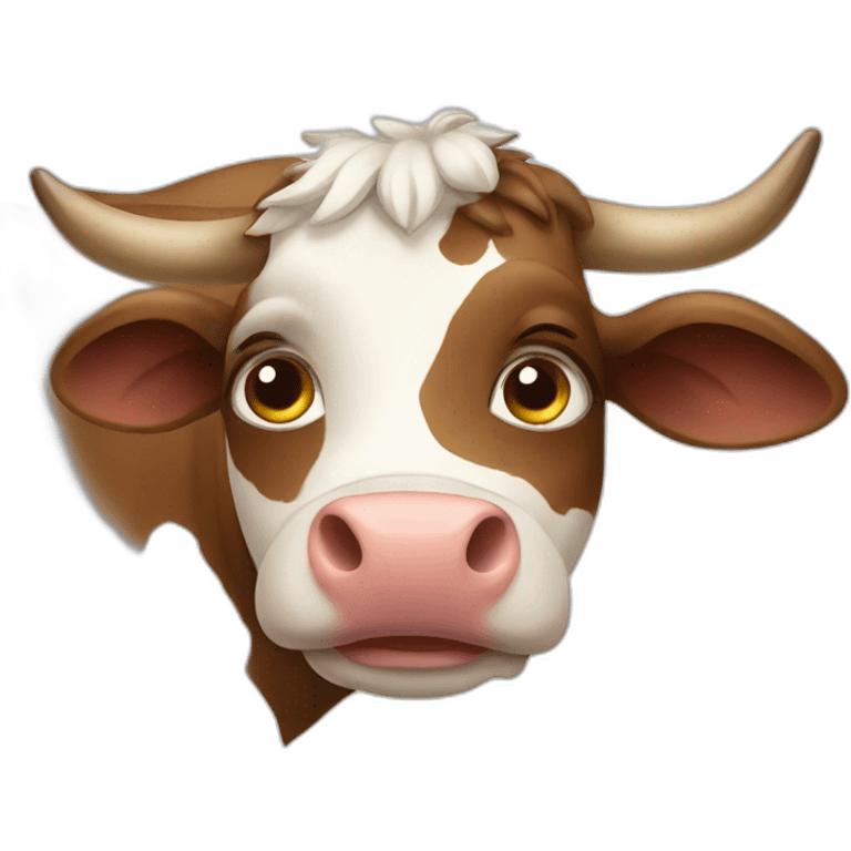 cow-leave emoji