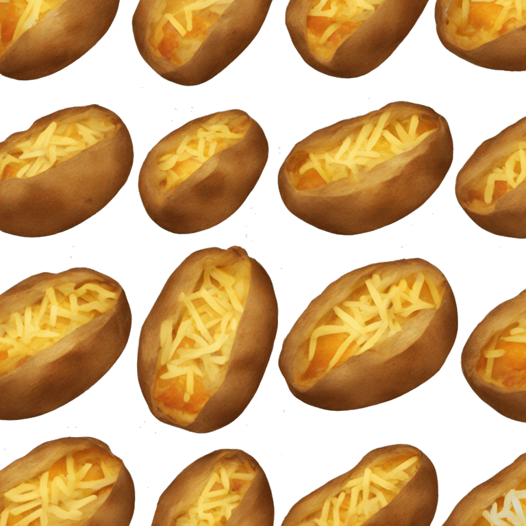 loaded baked potato emoji