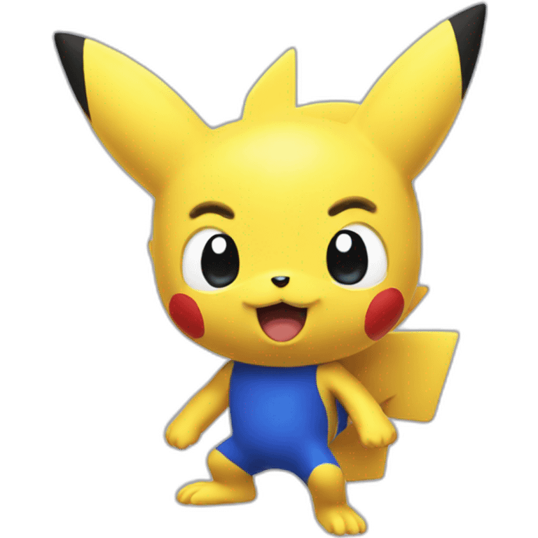 Sonic pikachu emoji