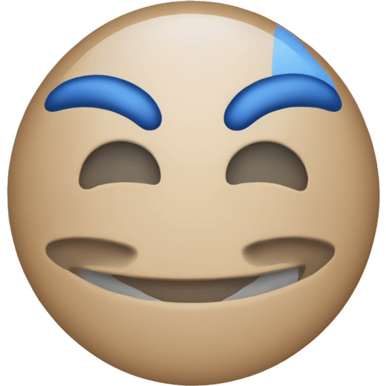 Símbolo de check en un círculo azul emoji