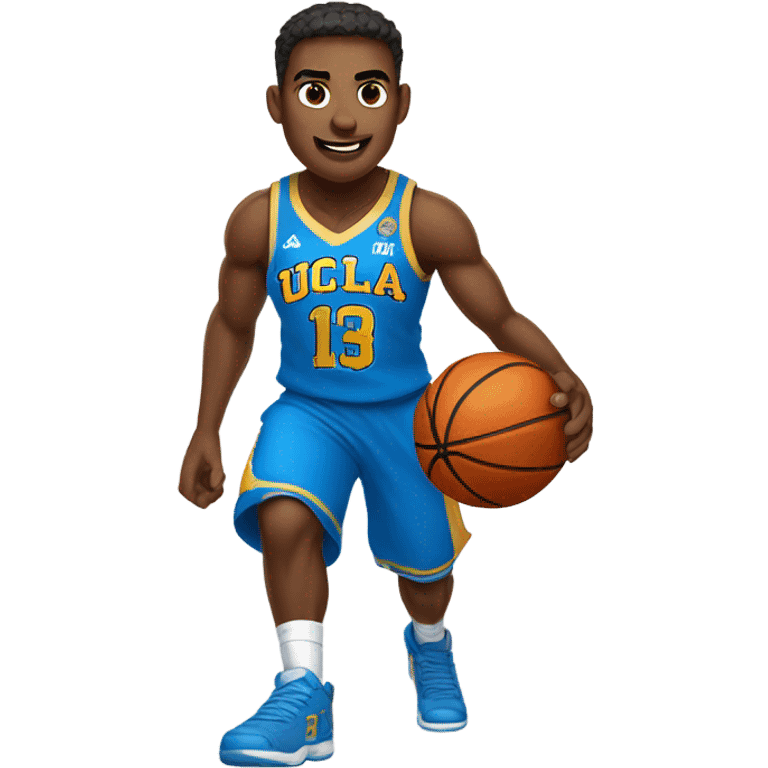 UCLA basketball player emoji