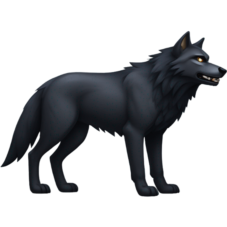 Sigma dark wolf emoji