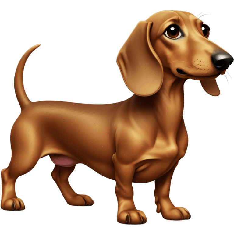 a Dachshund emoji