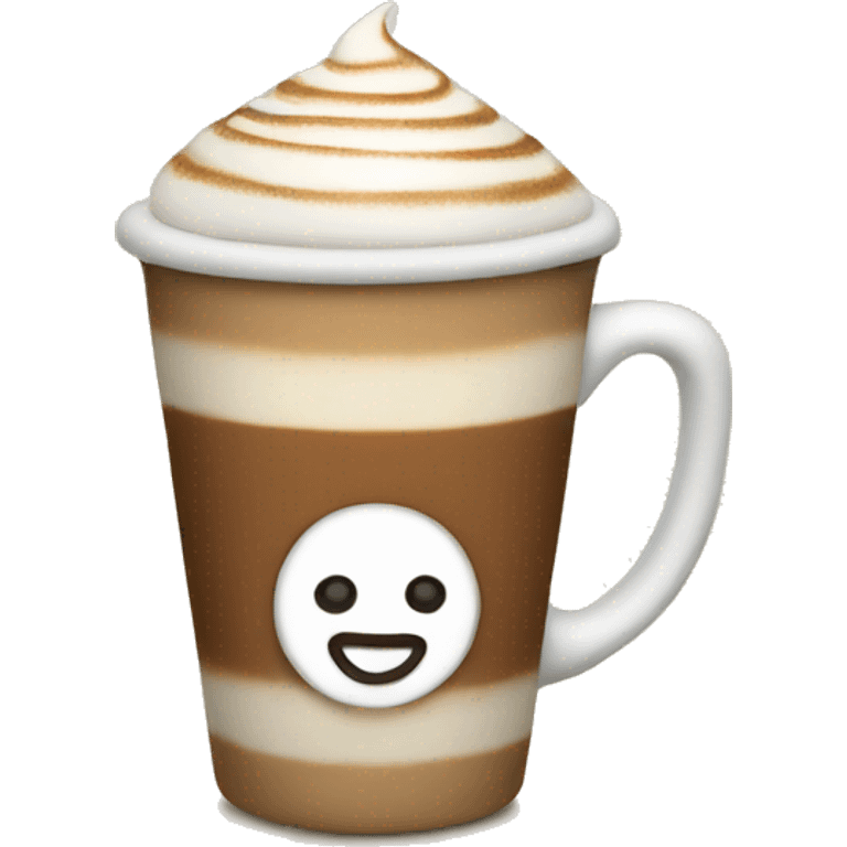 Christmas latte  emoji