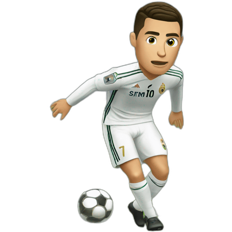 Cristiano Ronaldo Penalty Shooting emoji