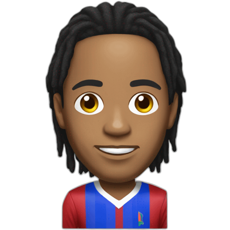 ronaldinho realistic football player emoji